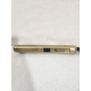 KIPOZI Professional 2 in 1 Hair Straightener Flat Titanium Iron Curling Styling